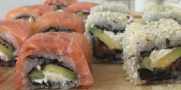 вкусные суши дома