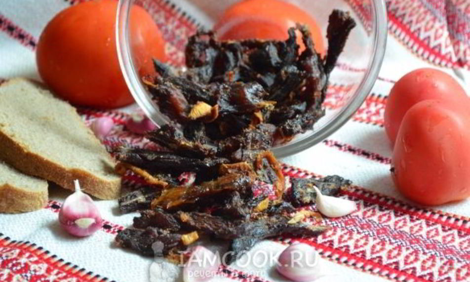 Рецепт вяленого куриного мяса в сушилке