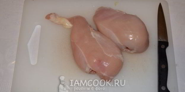 вяленое куриное мясо в сушилке