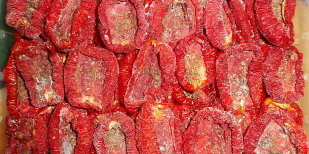 вяленые помидоры в электросушилке