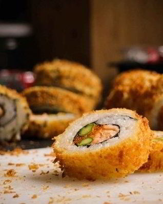 Запеченные суши