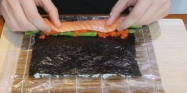 запеченные суши