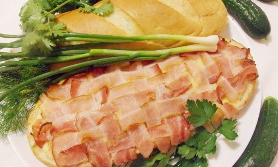 Рецепт большого домашнего сэндвича финального