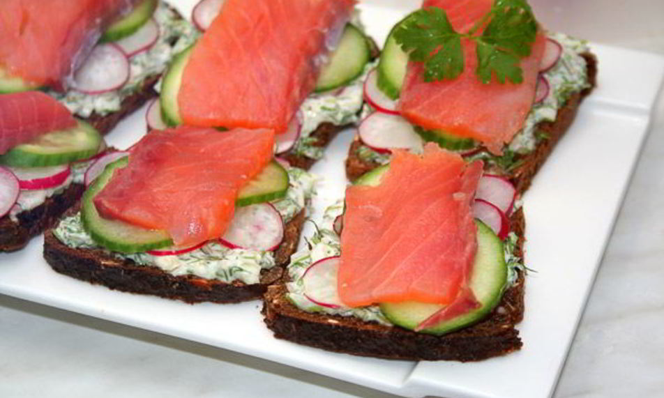 Рецепт датского рыбного сэндвича