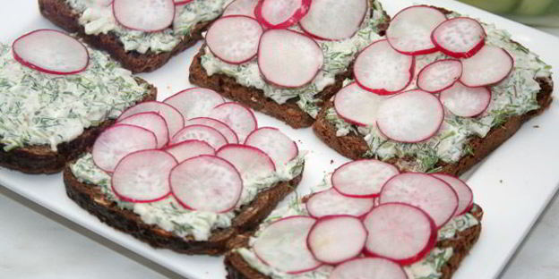 датский рыбный сэндвич