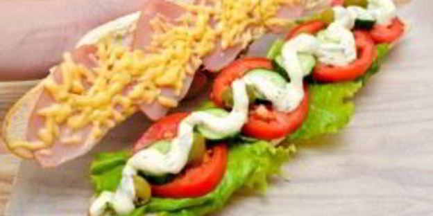 домашний сэндвич из сабвей