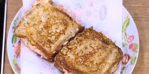 горячие сэндвичи с семгой