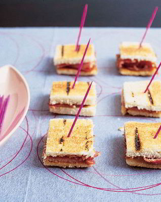 Мини-сэндвичи с беконом