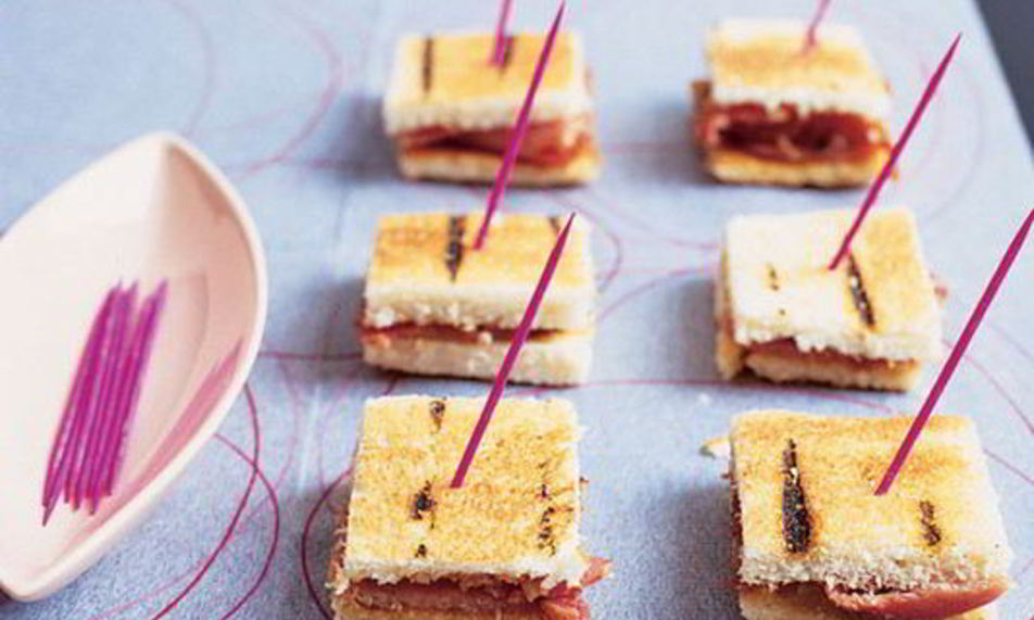 Рецепт мини-сэндвичей с беконом