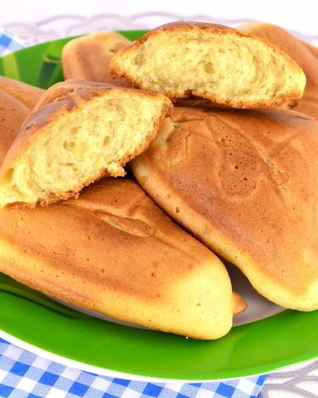 Сладкие коржики к чаю в сэндвичнице