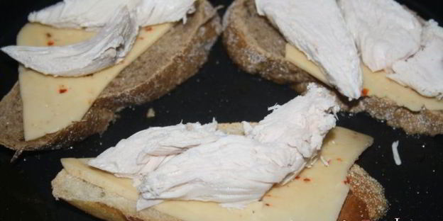 сочные сэндвичи с курицей