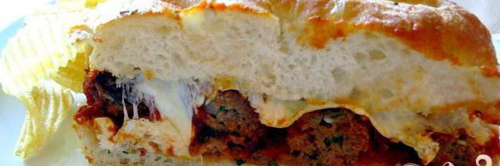 Сэндвич с фрикадельками