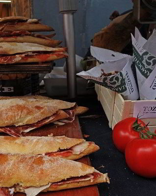 Сэндвич с хамоном