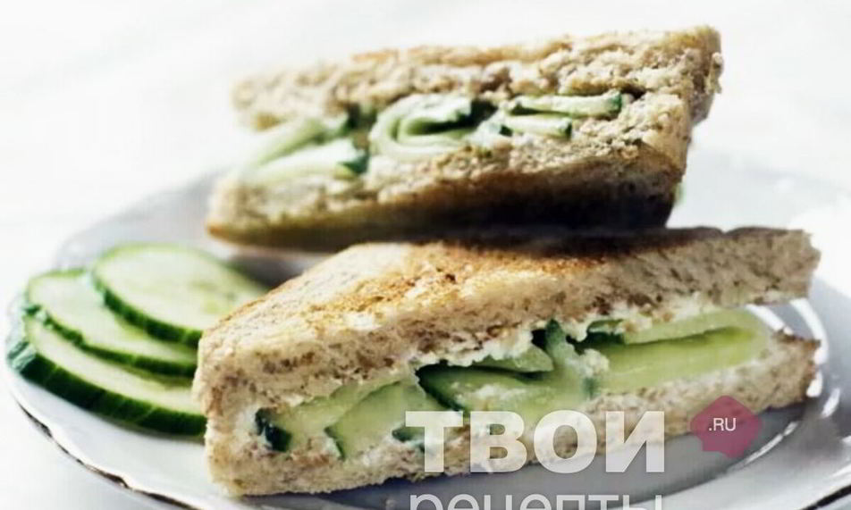 Рецепт сэндвича с огурцом по-английски