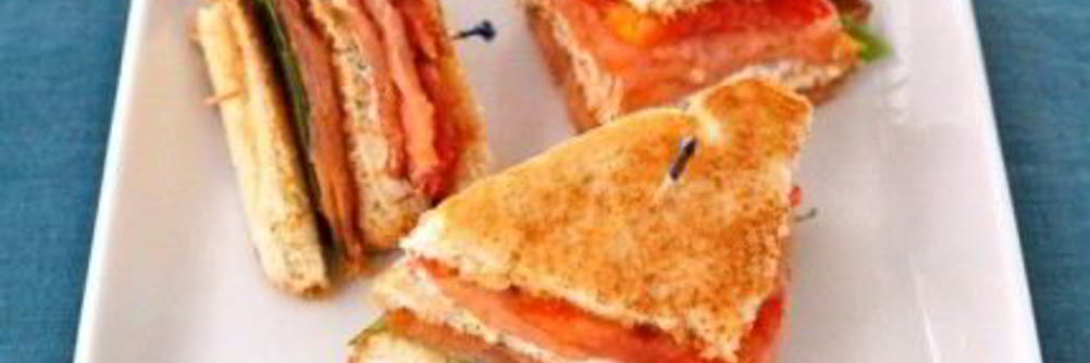 Сэндвич с семгой