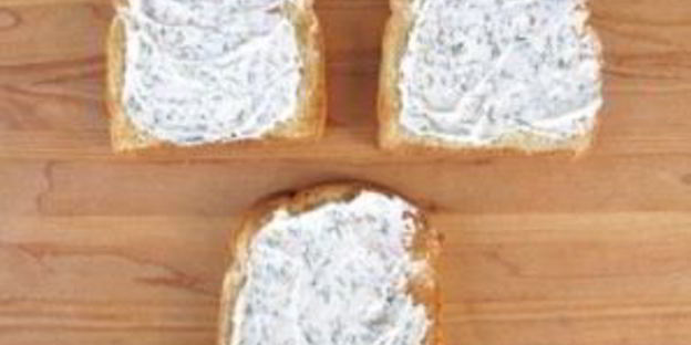 сэндвич с семгой