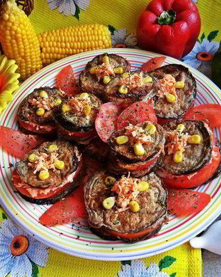 Сэндвичи из баклажанов