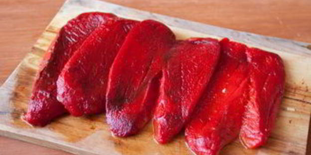 сэндвичи с курицей и печеным перцем