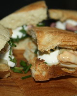 Сэндвичи с морепродуктами