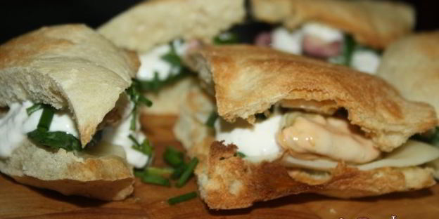 сэндвичи с морепродуктами