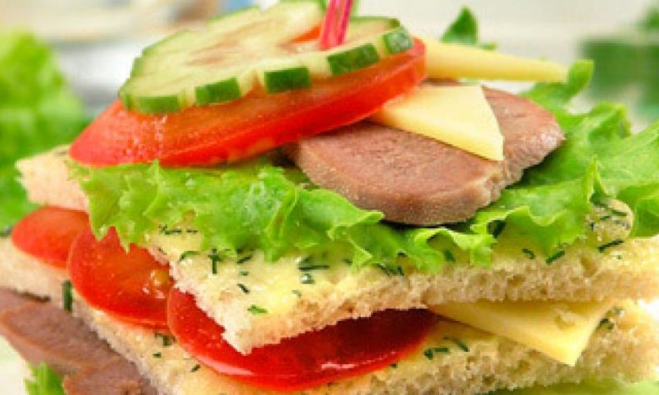 Рецепт сэндвичей с овощами