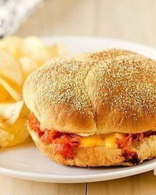 Сэндвичи с ветчинной стружкой