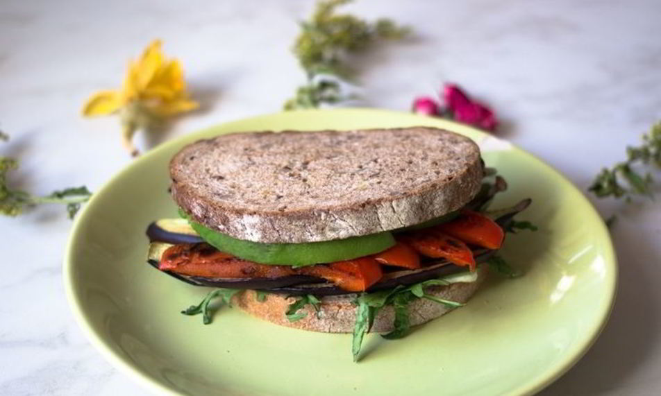 Рецепт вегетарианского сэндвича