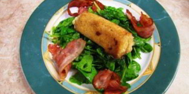 сыр на сковороде