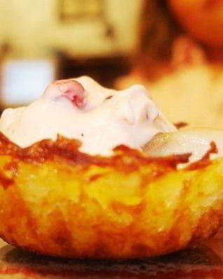 Картофельные тарталетки