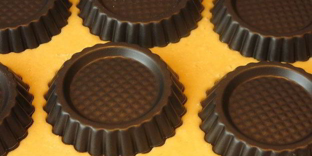 миндальные тарталетки с кремом из авокадо