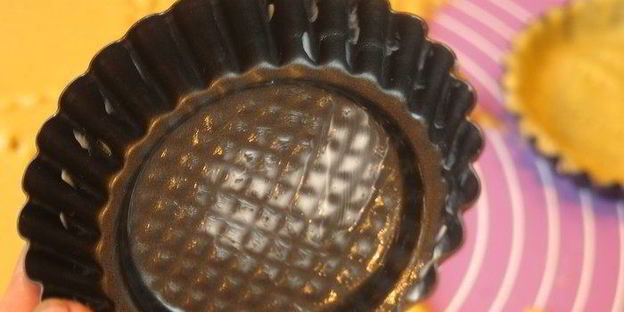 миндальные тарталетки с кремом из авокадо