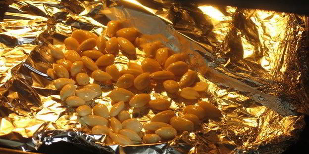 миндальные тарталетки с кремом из авокадо