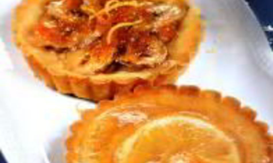 Рецепт мини-тарталеток с лимонами и апельсинами