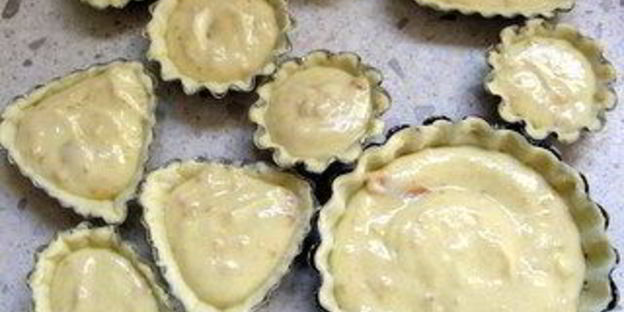 мини-тарталетки с рикоттой