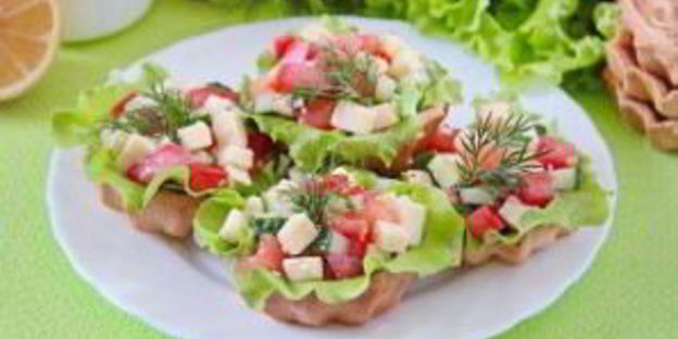 овощные тарталетки