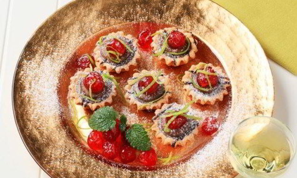 Рецепт сырных тарталеток с орехами пекан