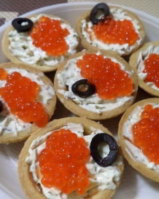 Тарталетки на праздничный стол