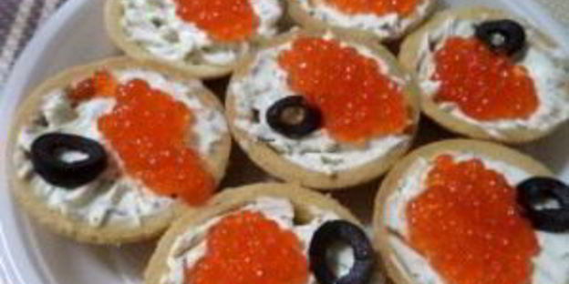 тарталетки на праздничный стол