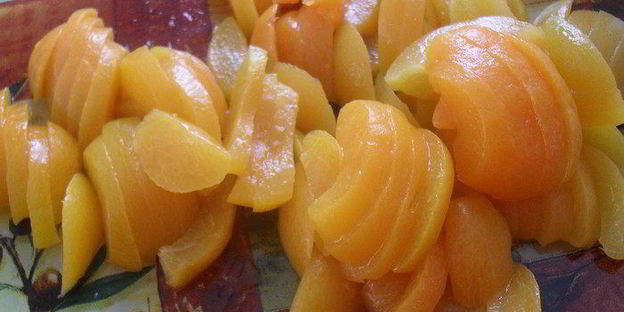 тарталетки оранжевое солнце