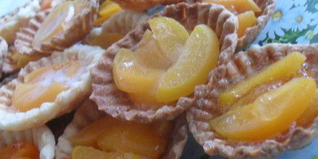 тарталетки оранжевое солнце