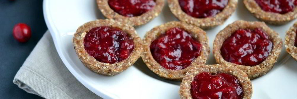 Тарталетки с брусникой