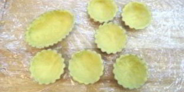 тарталетки с фруктами в желе