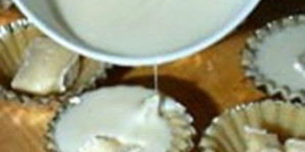 тарталетки с камамбером