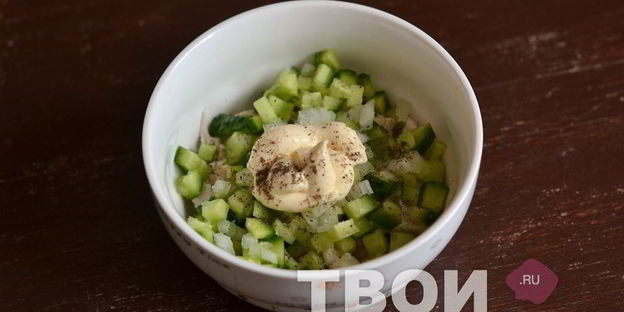 тарталетки с курицей