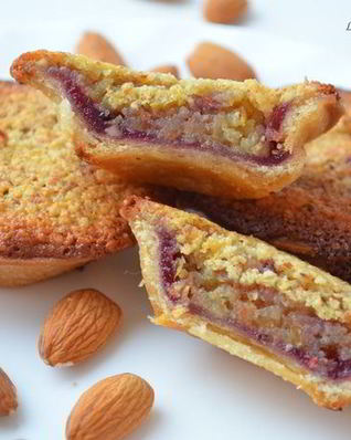 Тарталетки с лимонным франжипаном