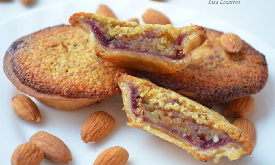 Рецепт тарталеток с лимонным франжипаном