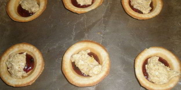 тарталетки с лимонным франжипаном