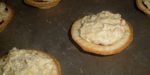 тарталетки с лимонным франжипаном