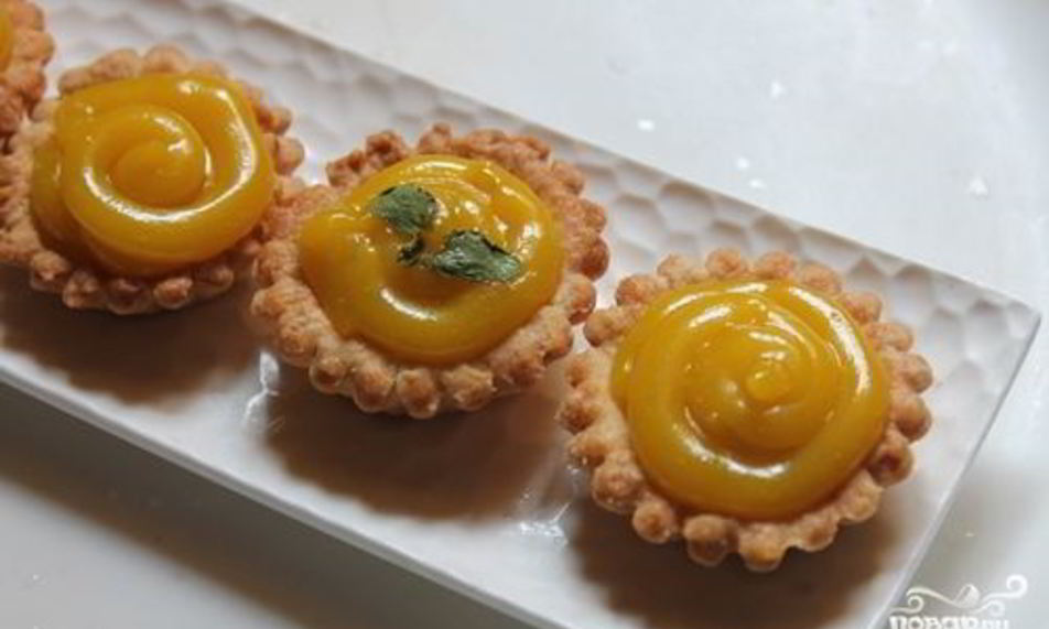 Рецепт тарталеток с лимоном