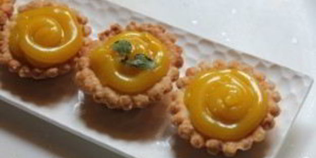 тарталетки с лимоном